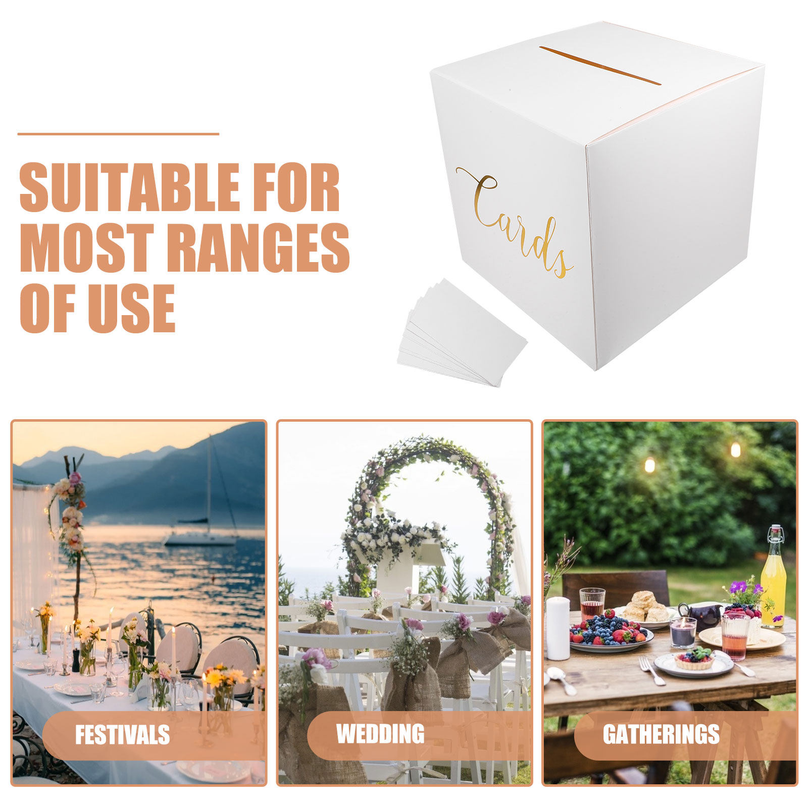 1 Adet Düğün Kartı Kutusu, Yen - Wedding Card Box incelemesi ve fiyatı