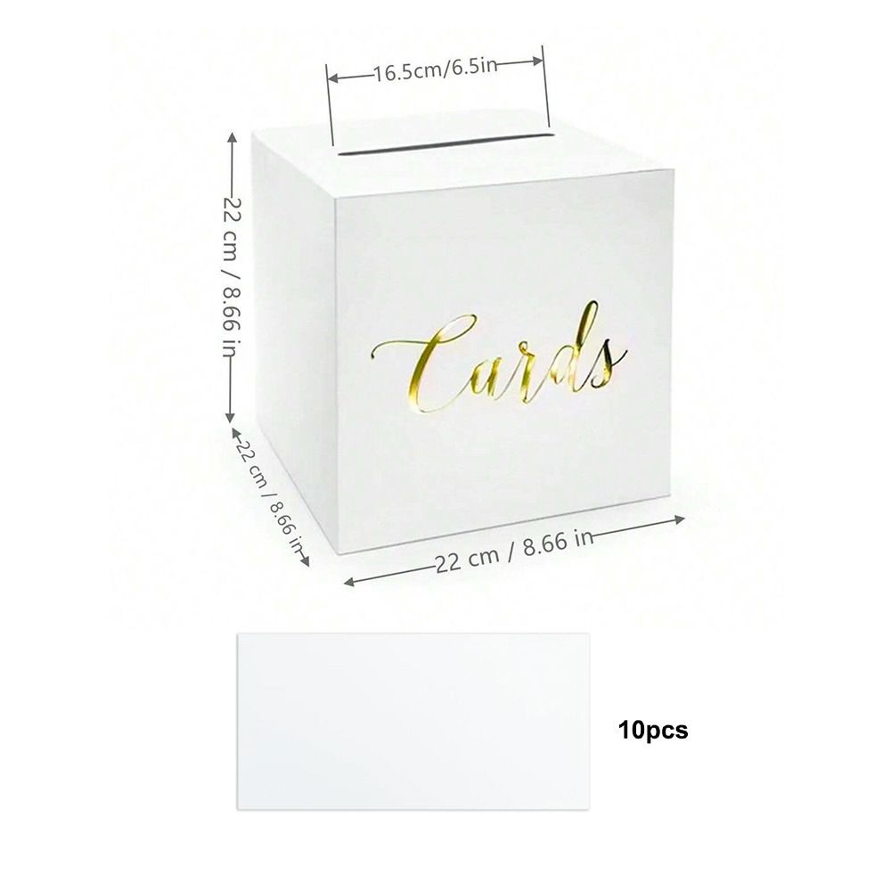 Zarf Kutuları, Beyaz ve Siyah  - Wedding Card Box incelemesi ve fiyatı