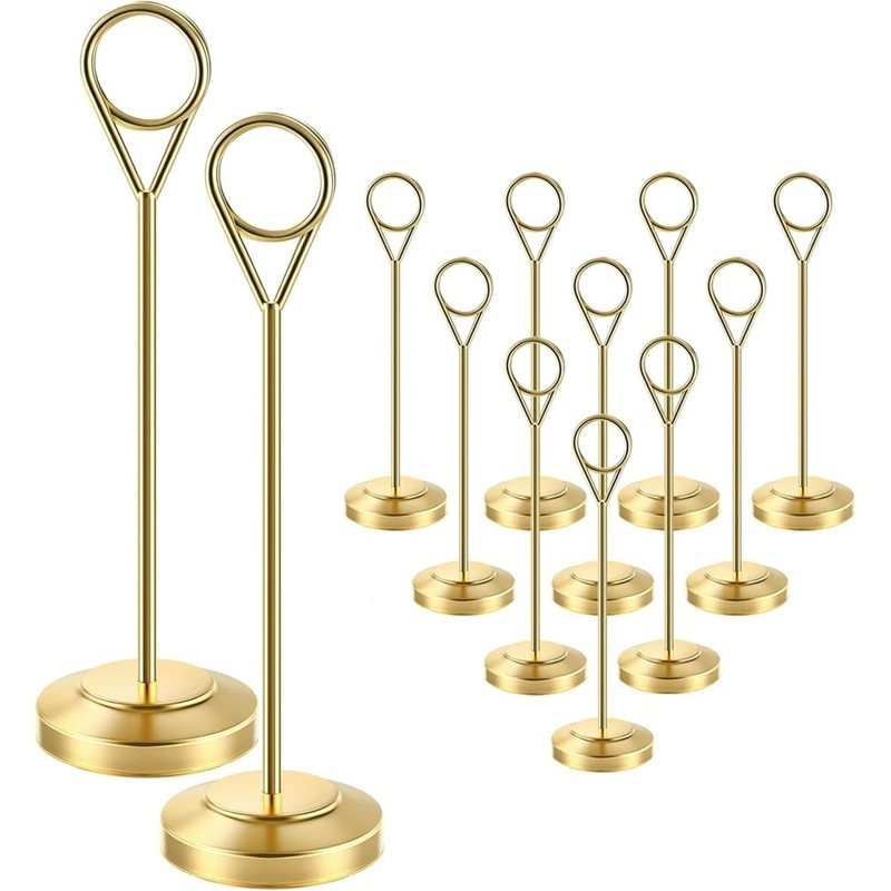 LLCS-12 Adet Altın Masa Numara - Table Number Gold incelemesi ve fiyatı